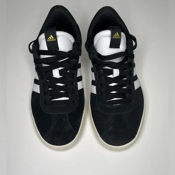 Adidas VL COURT 3.0 SHOES Black / White Size 6.5 - Picture 3 of 7